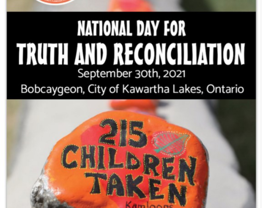 Action Action Action - Truth And Reconciliation Community Bobcaygeon